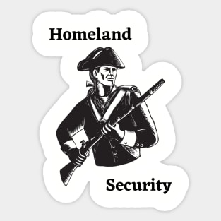 Homeland Security Sticker